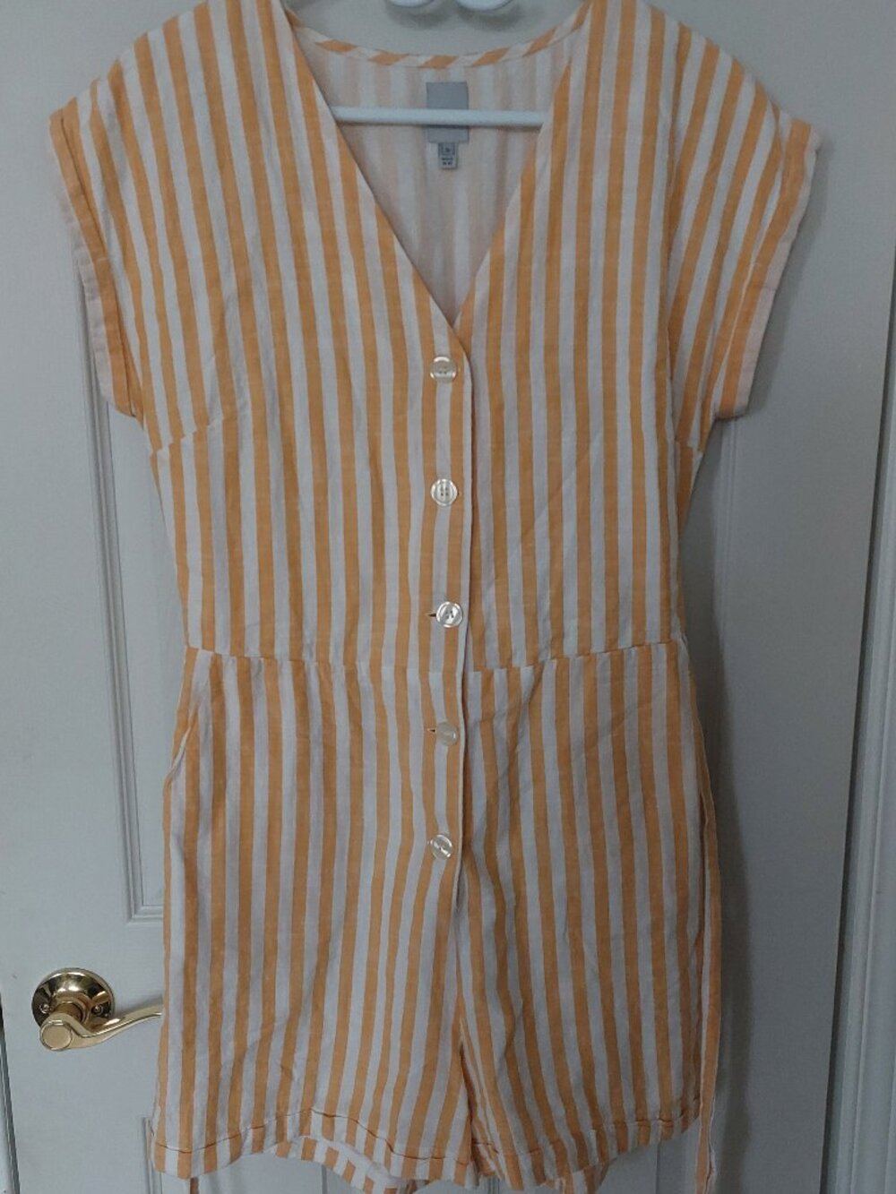 Stripped jumpsuit
